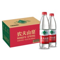 農夫山泉 飲用水 飲用天然水550ml普通裝1*24瓶 整箱裝