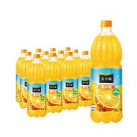 Coca-Cola 美汁源 Minute Maid 果粒橙 果汁飲料 1.25L*12瓶 整箱裝 可口可樂出品 新老包裝隨機發貨